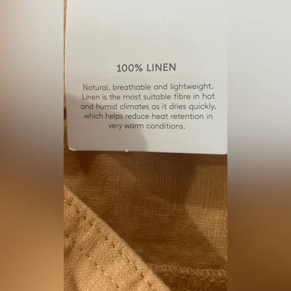 Mango Wide Leg Orange Pants for Women - Picture 10 of 11